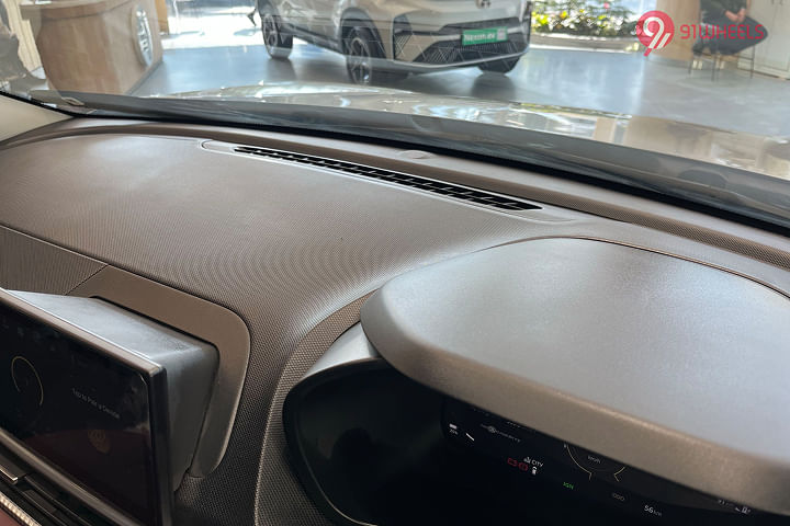 Tata Curvv EV Central Dashboard - Top Storage/Speaker