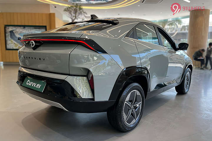 Tata Curvv EV Left Rear Three Quarter