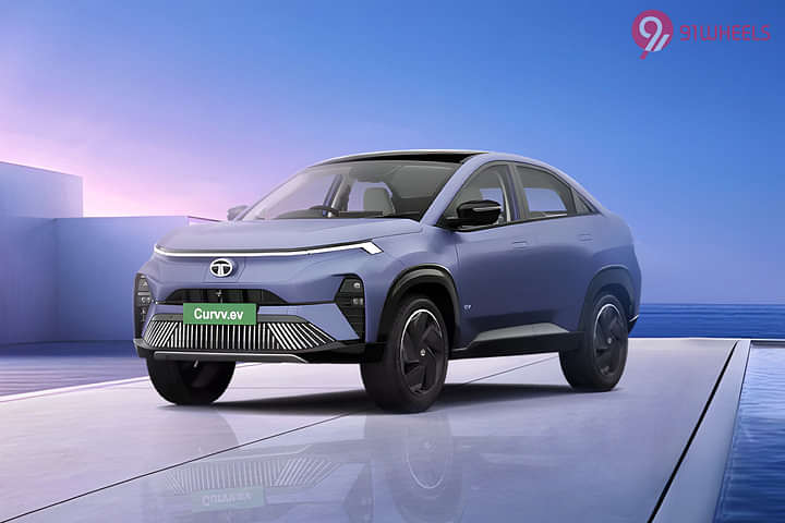 Tata Curvv EV Left Front Three Quarter