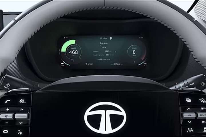 Tata Curvv EV Instrument Cluster