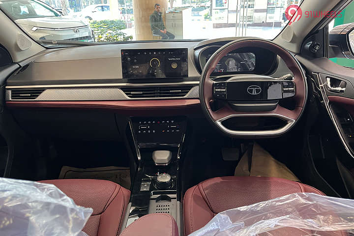 Tata Curvv EV Dashboard