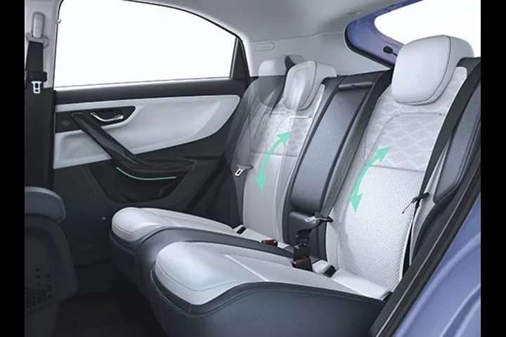 Tata Curvv EV Rear Seats