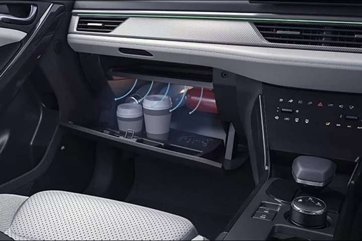 Tata Curvv EV Glove Box