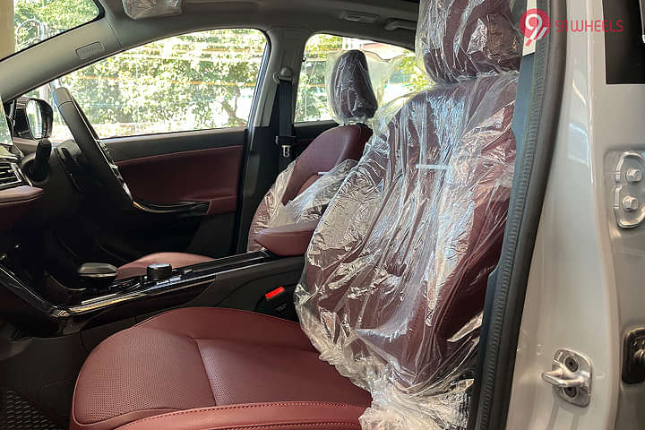 Tata Curvv EV Front Row Seats