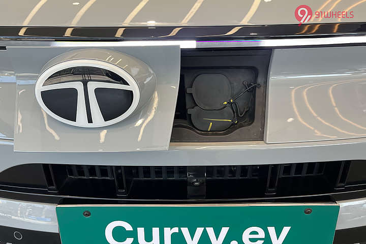 Tata Curvv EV Open Fuel Lid