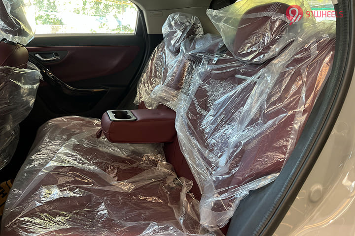 Tata Curvv EV Rear Seats
