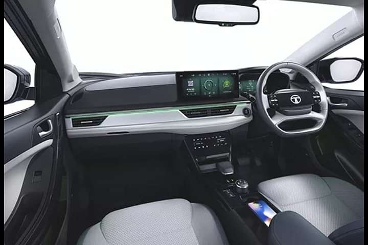 Tata Curvv EV Dashboard