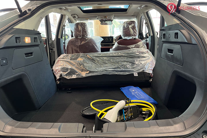 Tata Curvv EV Bootspace Rear Seat Folded