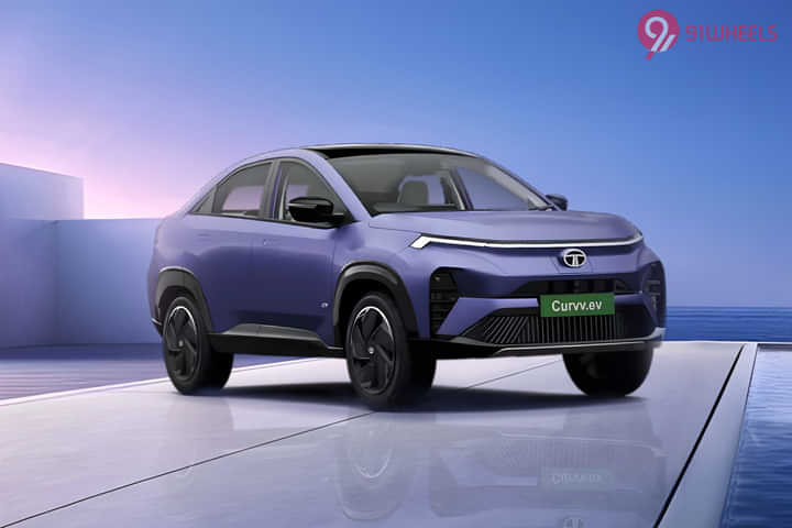 Tata Curvv EV Right Front Three Quarter