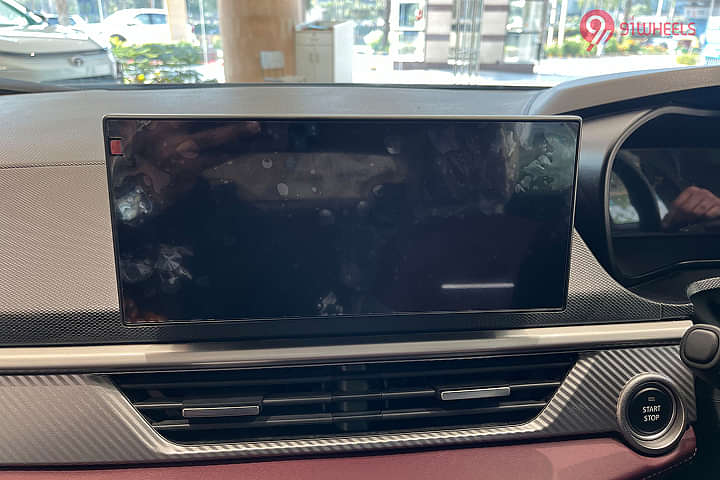 Tata Curvv EV Infotainment System