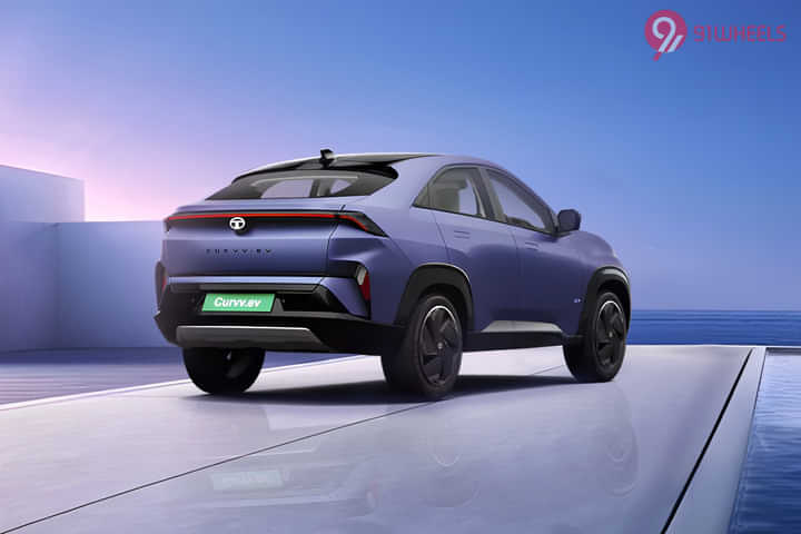 Tata Curvv EV Right Rear Three Quarter