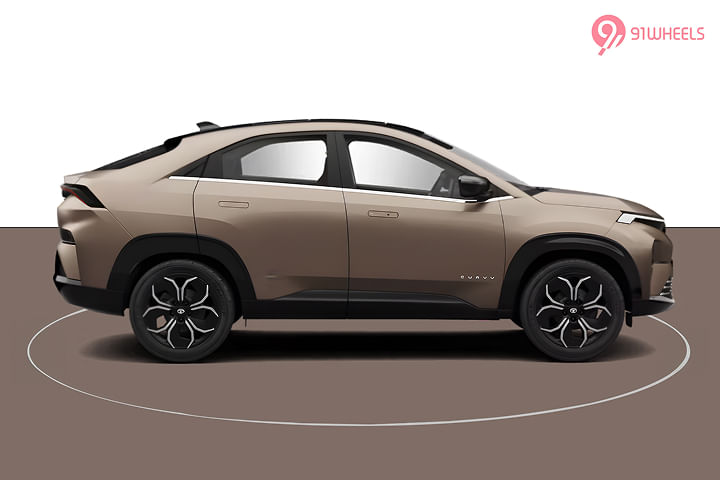 Tata Curvv Right Side View