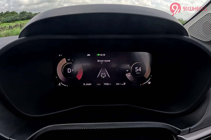 Tata Curvv Instrument Cluster
