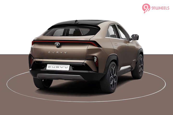 Tata Curvv Right Rear Three Quarter