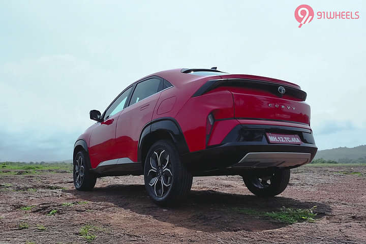 Tata Curvv Left Rear Three Quarter