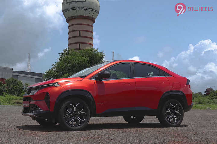 Tata Curvv Left Side View