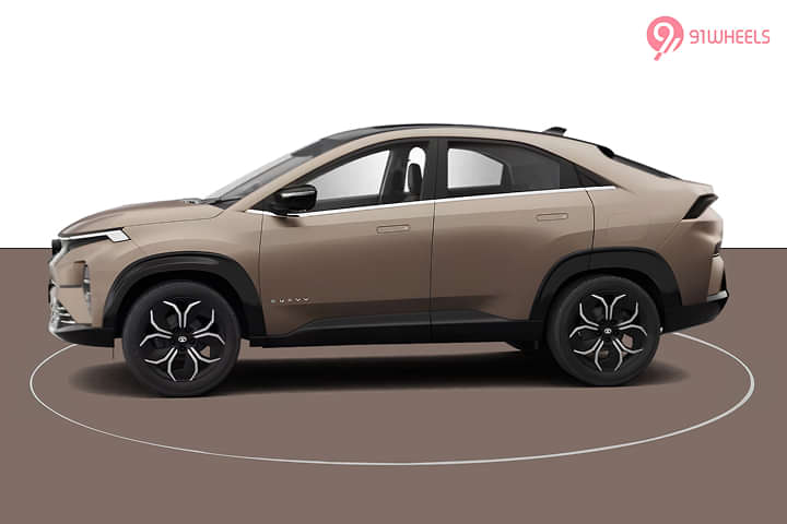 Tata Curvv Left Side View