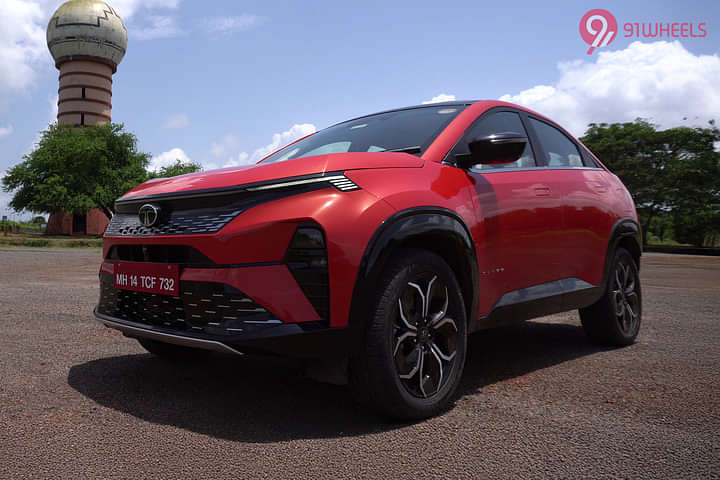 Tata Curvv Left Front Three Quarter