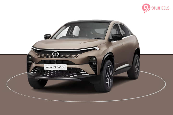 Tata Curvv Left Front Three Quarter