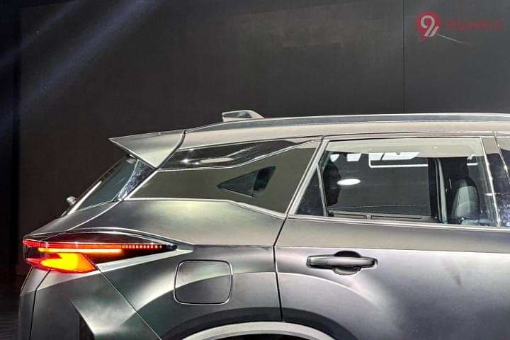 Tata Harrier EV Closed Fuel Lid