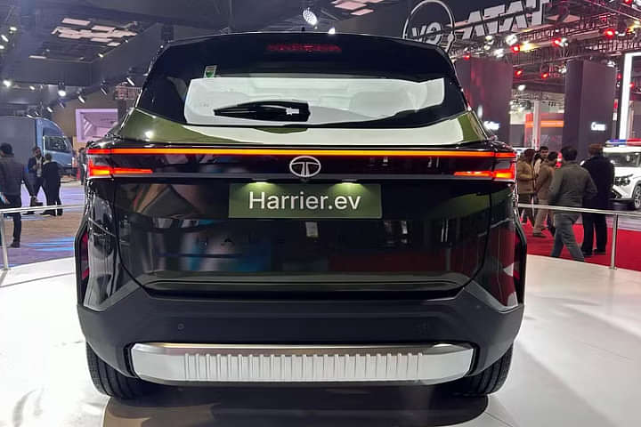 Tata Harrier EV Rear Profile