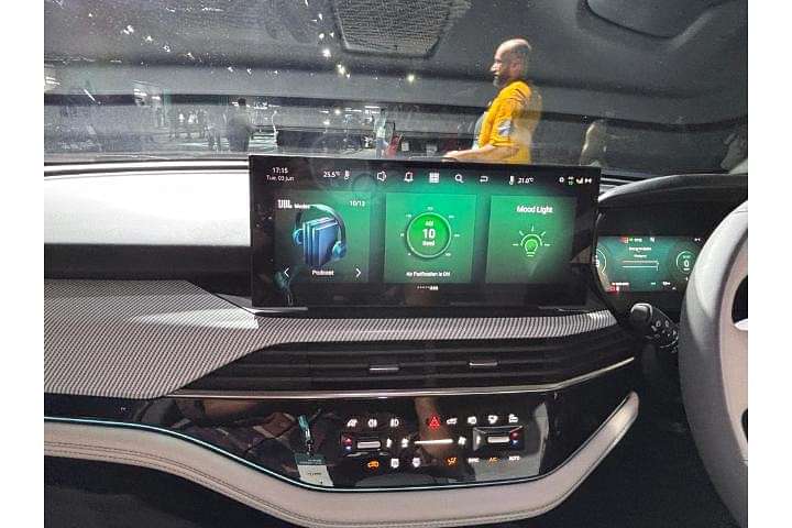 Tata Harrier EV Infotainment System