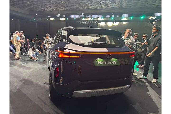 Tata Harrier EV Closed Boot/Trunk