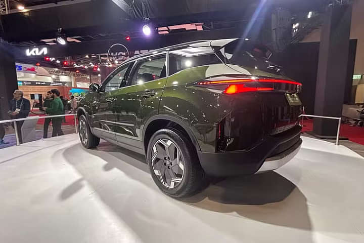 Tata Harrier EV Rear Profile