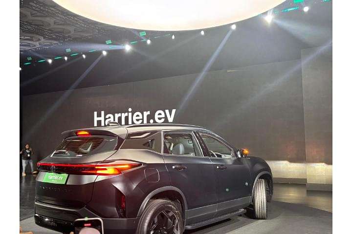 Tata Harrier EV Rear Badge