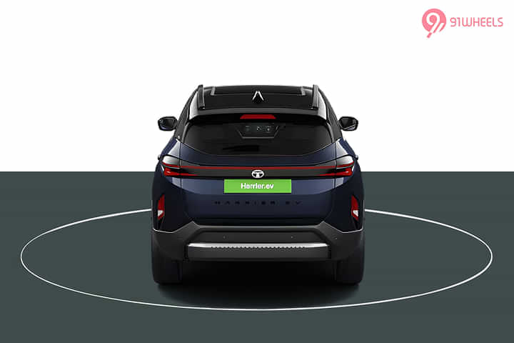 Tata Harrier EV Rear View Tata Harrier EV Rear View