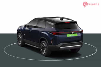 Tata Harrier EV Left Rear Three Quarter Tata Harrier EV Left Rear Three Quarter