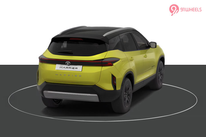 Tata Harrier Right Rear Three Quarter