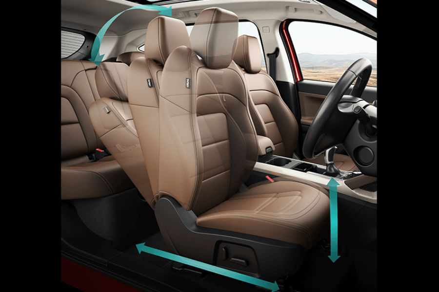Tata Harrier 2019-2020 Front Seat Adjustment