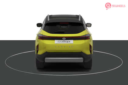 Tata Harrier Rear View Tata Harrier Rear View