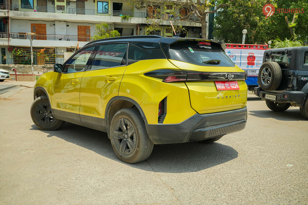 Tata Harrier Left Rear Three Quarter