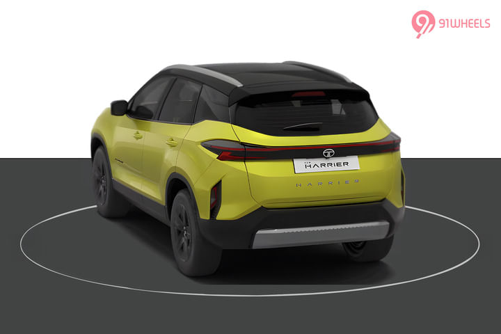 Tata Harrier Left Rear Three Quarter
