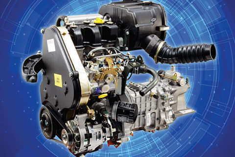 Tata Magic Express 10 Seater Engine Shot