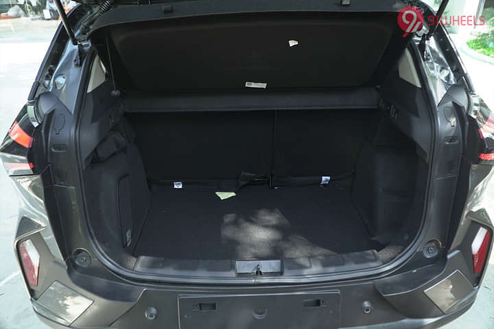 Tata Nexon EV Bootspace Rear Seat Folded