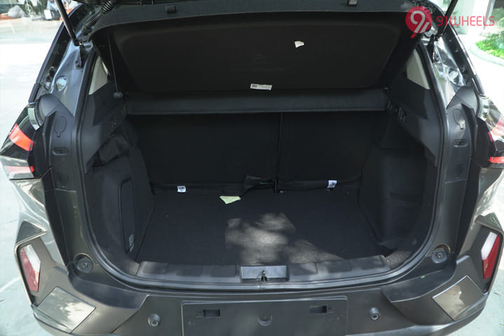 Tata Nexon EV Bootspace Rear Seat Folded Tata Nexon EV Bootspace Rear Seat Folded