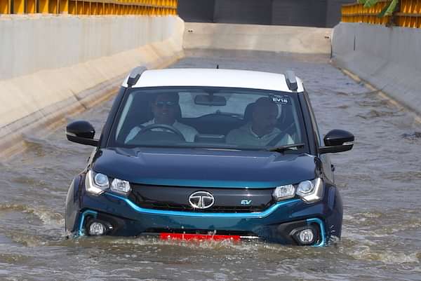 Tata Nexon EV Prime 2022-2023 Driving Shot