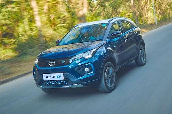 Tata Nexon EV Prime 2022-2023 Driving Shot