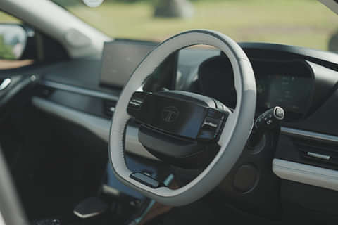 Tata Nexon EV Empowered Plus Long Range Dark Edition Steering Wheel