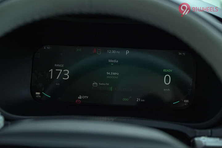 Tata Nexon EV Instrument Cluster