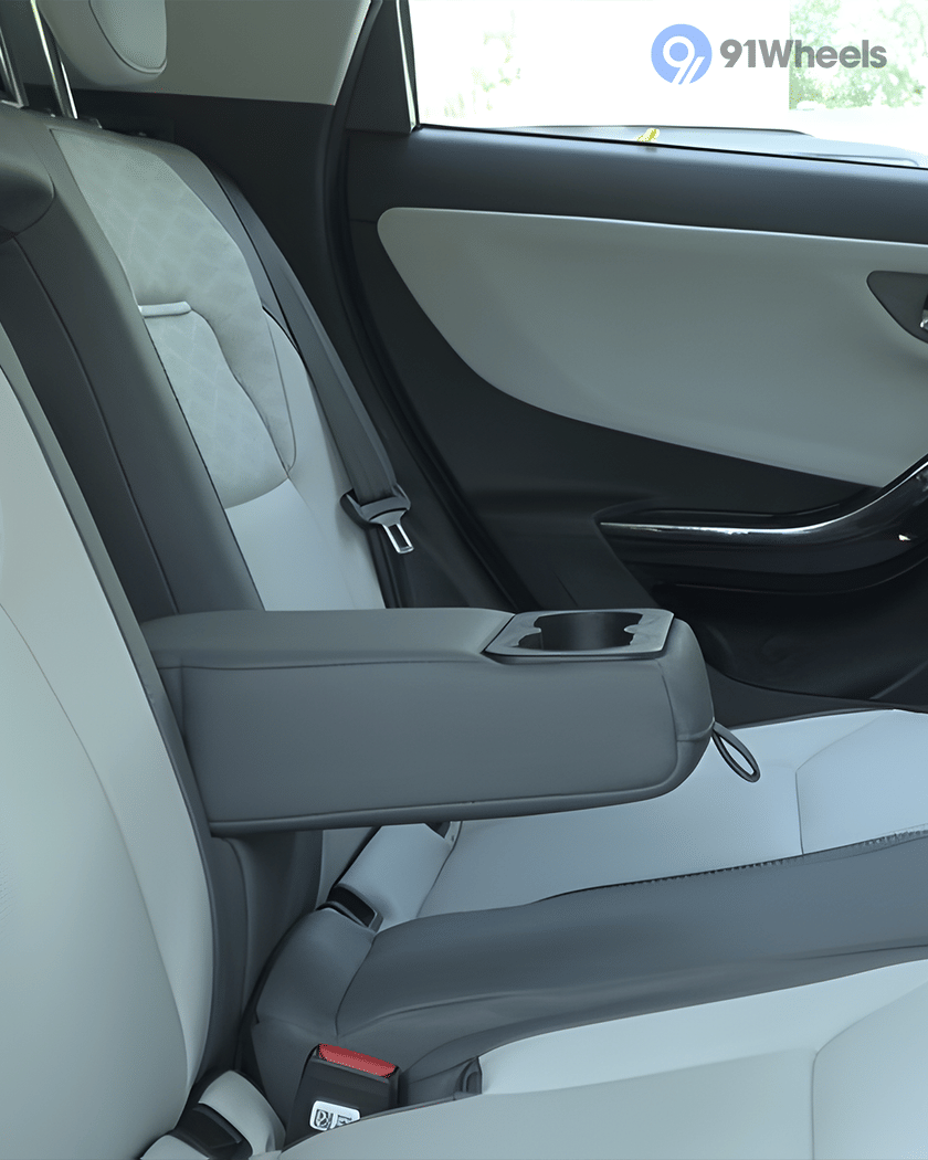 Tata Nexon EV Rear Cup Holders