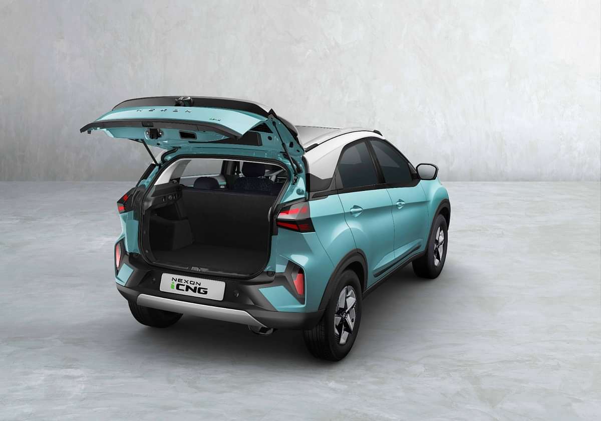 Tata Nexon iCNG Right Rear Three Quarter