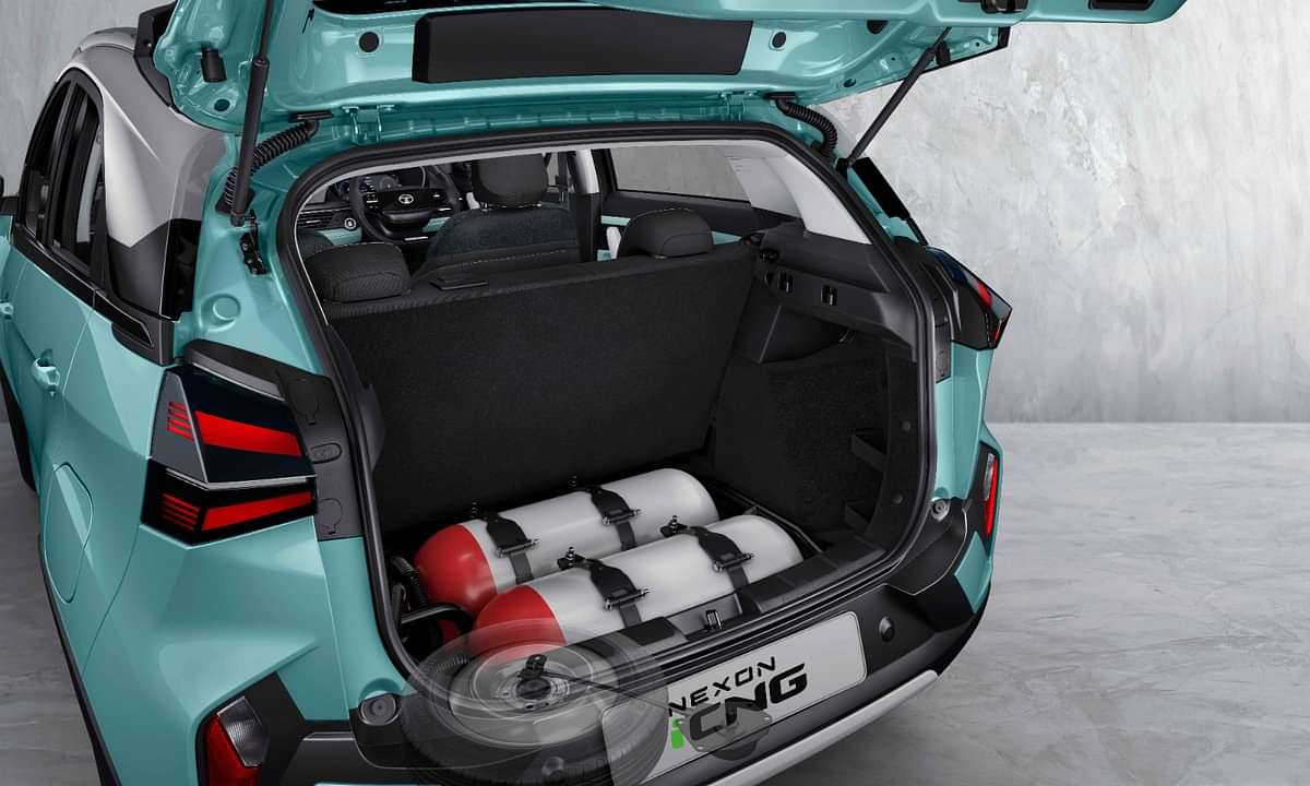 Tata Nexon iCNG Open Boot/Trunk