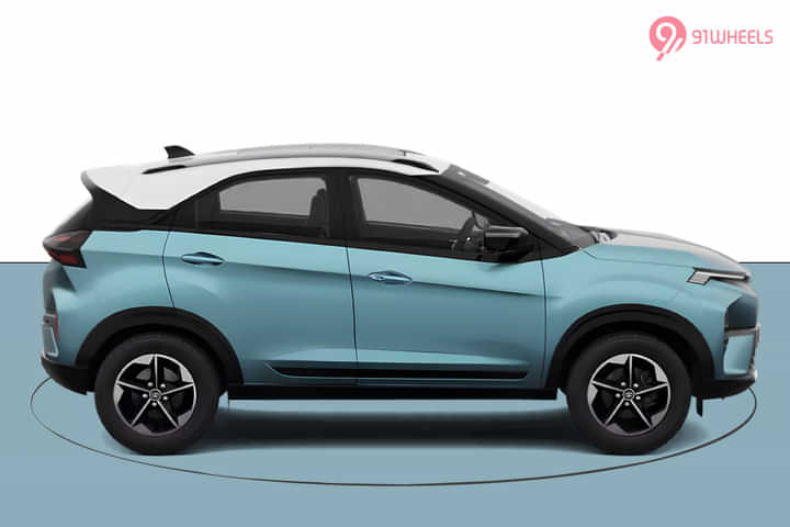 Tata Nexon iCNG Right Side View Tata Nexon iCNG Right Side View