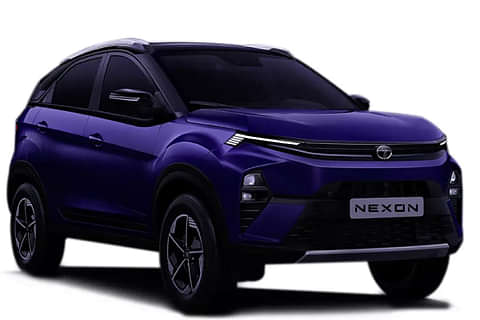 Tata Nexon Fearless Plus S Dark Diesel MT Right Front Three Quarter