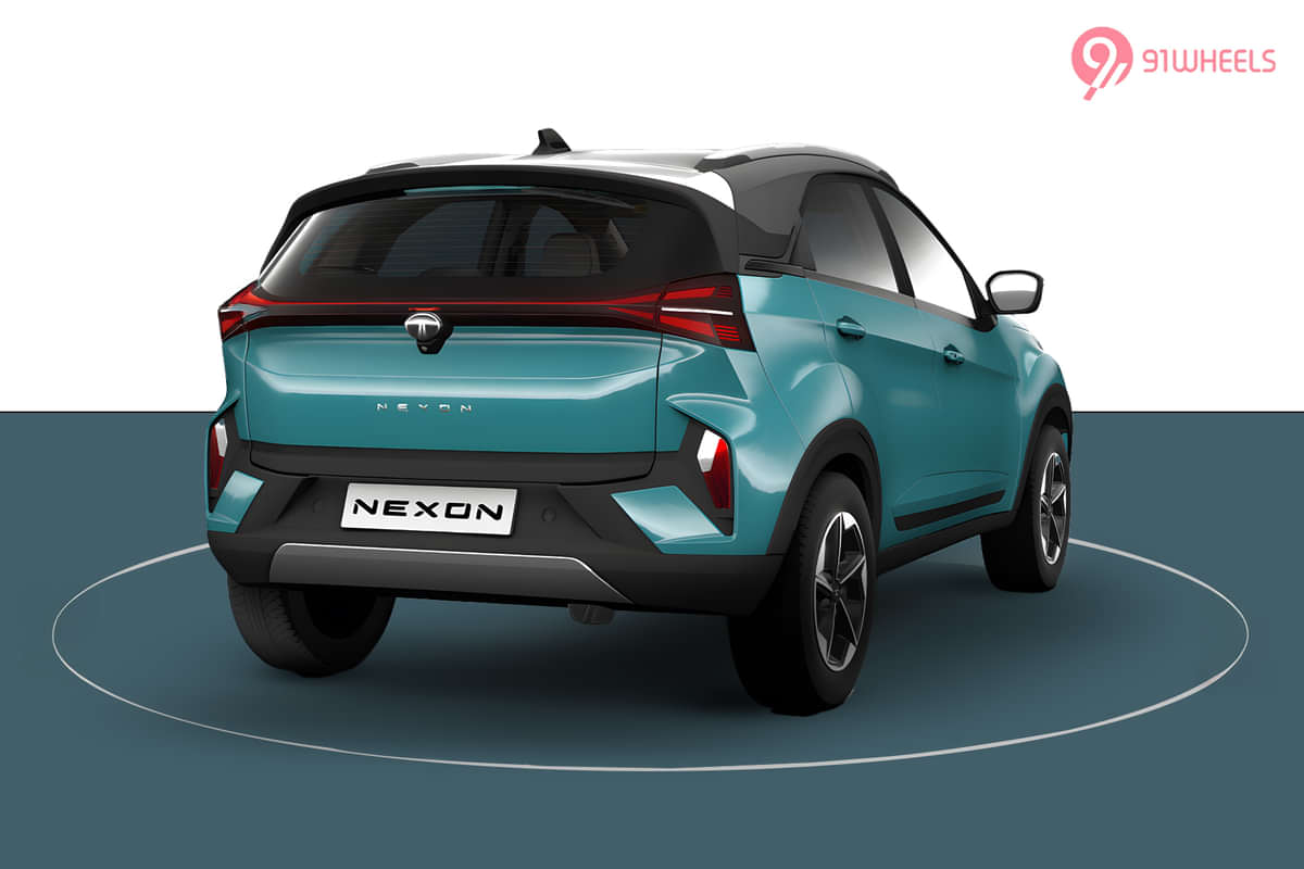 Tata Nexon Right Rear Three Quarter