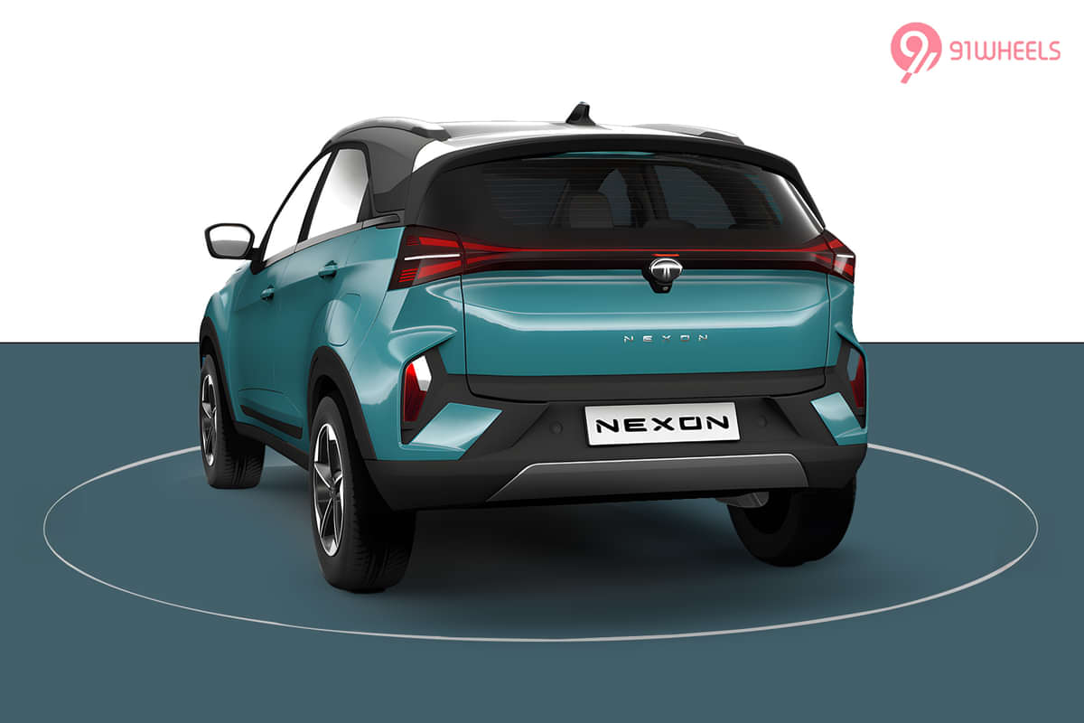 Tata Nexon Left Rear Three Quarter